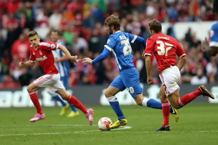 Framed Print : Brighton & Hove Albion vs. Nottingham Forest: 27 September 2014 (Away Game) Framed Print : Brighton & Hove Albion vs. Nottingham Forest: 27 September 2014 (Away Game)
