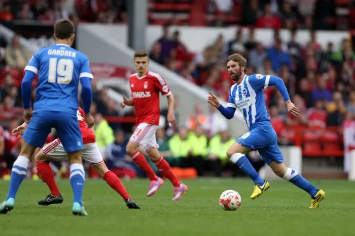 Framed Print : Brighton & Hove Albion vs. Nottingham Forest: 27 September 2014 (Away Game) Framed Print : Brighton & Hove Albion vs. Nottingham Forest: 27 September 2014 (Away Game)