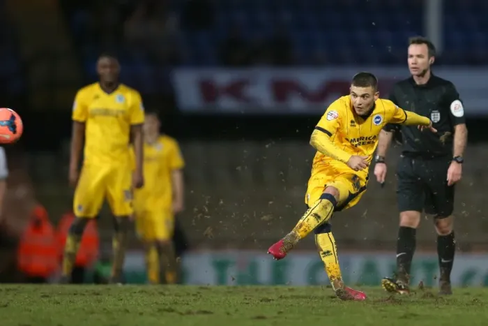 Framed Print : Brighton & Hove Albion vs Port Vale (FA Cup, 25-01-2014)