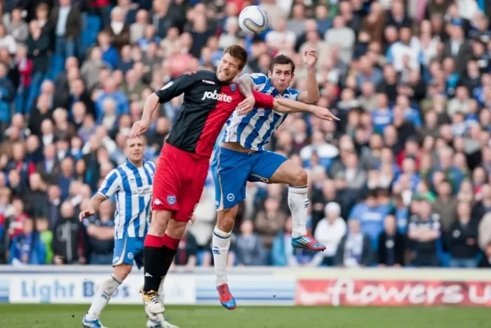 Framed Print : Brighton & Hove Albion vs Portsmouth, March 10, 2012: Joe Mattock in Action Framed Print : Brighton & Hove Albion vs Portsmouth, March 10, 2012: Joe Mattock in Action