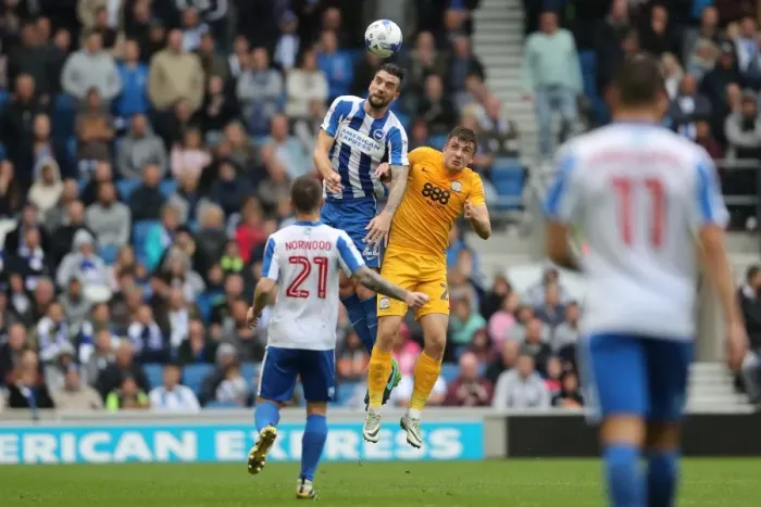 Framed Print : Brighton and Hove Albion vs. Preston North End: A Fierce EFL Sky Bet Championship Clash (15OCT16) Framed Print : Brighton and Hove Albion vs. Preston North End: A Fierce EFL Sky Bet Championship Clash (15OCT16)