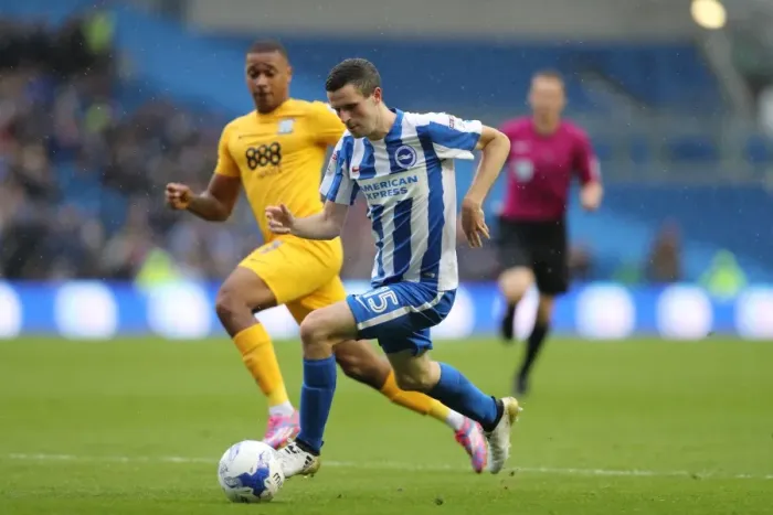 Framed Print : Brighton & Hove Albion vs. Preston North End: A Fierce EFL Sky Bet Championship Clash (15OCT16)