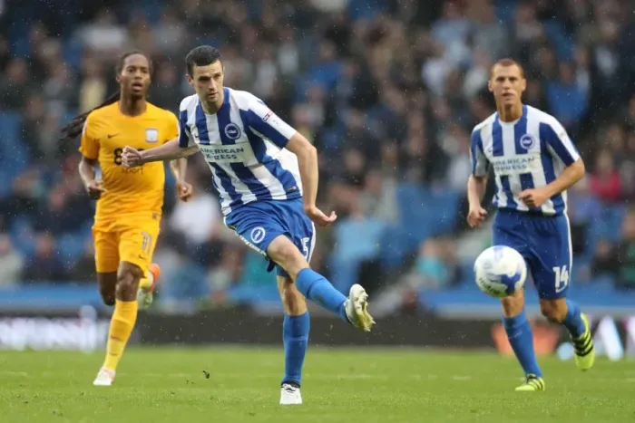 Framed Print : Brighton and Hove Albion vs. Preston North End: A Fight in the EFL Sky Bet Championship (15OCT16) Framed Print : Brighton and Hove Albion vs. Preston North End: A Fight in the EFL Sky Bet Championship (15OCT16)