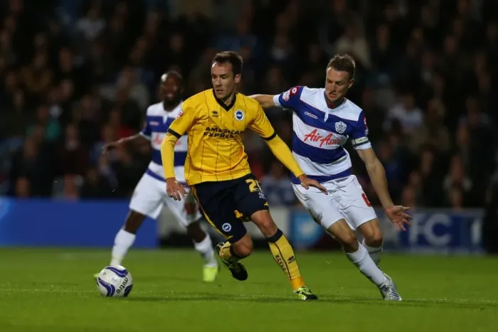 Framed Print : Brighton & Hove Albion vs. QPR: Away Game - September 18, 2013 Framed Print : Brighton & Hove Albion vs. QPR: Away Game - September 18, 2013