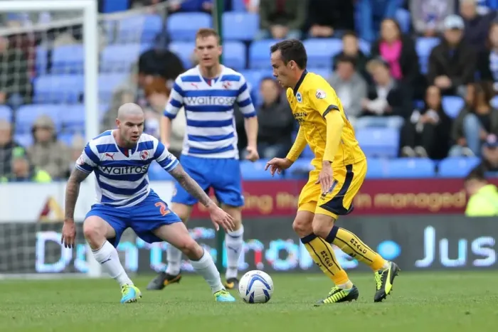 Framed Print : Brighton & Hove Albion vs. Reading (Away) - 15-09-2013: 2013-14 Season Framed Print : Brighton & Hove Albion vs. Reading (Away) - 15-09-2013: 2013-14 Season