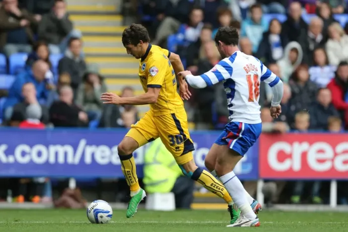 Framed Print : Brighton & Hove Albion vs. Reading (Away) - 15-09-2013: Away Game Highlights, 2013-14 Season Framed Print : Brighton & Hove Albion vs. Reading (Away) - 15-09-2013: Away Game Highlights, 2013-14 Season