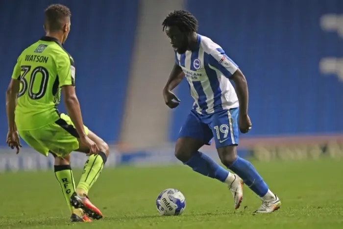 Framed Print : Brighton and Hove Albion vs. Reading: EFL Cup Battle at American Express Community Stadium (2016)