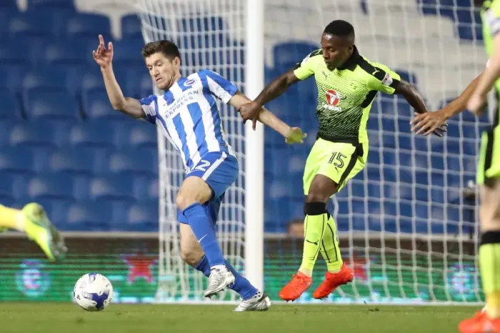 Framed Print : Brighton and Hove Albion vs. Reading: EFL Cup Showdown at American Express Community Stadium (2016) Framed Print : Brighton and Hove Albion vs. Reading: EFL Cup Showdown at American Express Community Stadium (2016)