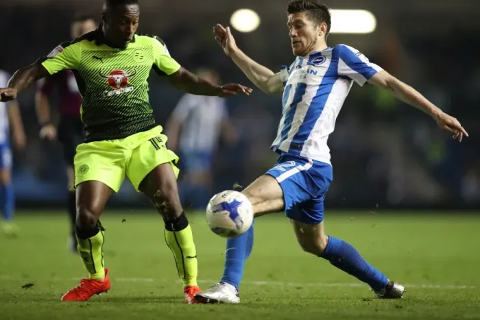 Framed Print : Brighton and Hove Albion vs. Reading: EFL Cup Showdown at American Express Community Stadium (2016) Framed Print : Brighton and Hove Albion vs. Reading: EFL Cup Showdown at American Express Community Stadium (2016)