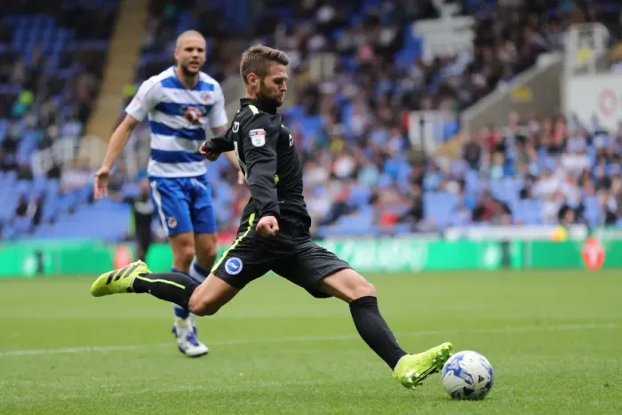 Framed Print : Brighton and Hove Albion vs. Reading: Sky Bet Championship Showdown at Madejski Stadium (2016.08.20) Framed Print : Brighton and Hove Albion vs. Reading: Sky Bet Championship Showdown at Madejski Stadium (2016.08.20)