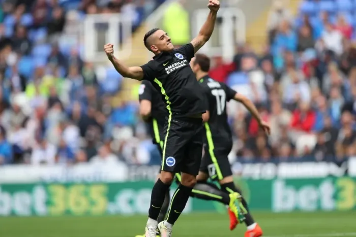 Framed Print : Brighton and Hove Albion vs. Reading: Sky Bet Championship Showdown at Madejski Stadium (August 20, 2016) Framed Print : Brighton and Hove Albion vs. Reading: Sky Bet Championship Showdown at Madejski Stadium (August 20, 2016)