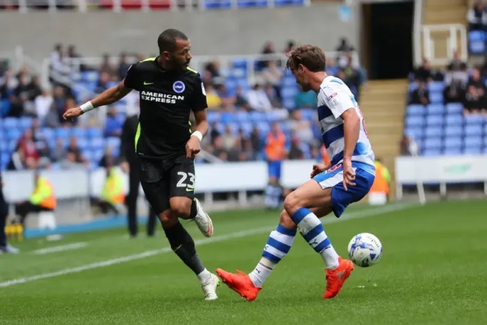 Framed Print : Brighton and Hove Albion vs. Reading: Sky Bet Championship Showdown at Madejski Stadium (August 20, 2016)