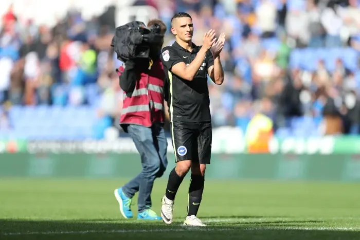 Framed Print : Brighton and Hove Albion vs. Reading: Sky Bet Championship Showdown at Madejski Stadium (August 20, 2016) Framed Print : Brighton and Hove Albion vs. Reading: Sky Bet Championship Showdown at Madejski Stadium (August 20, 2016)