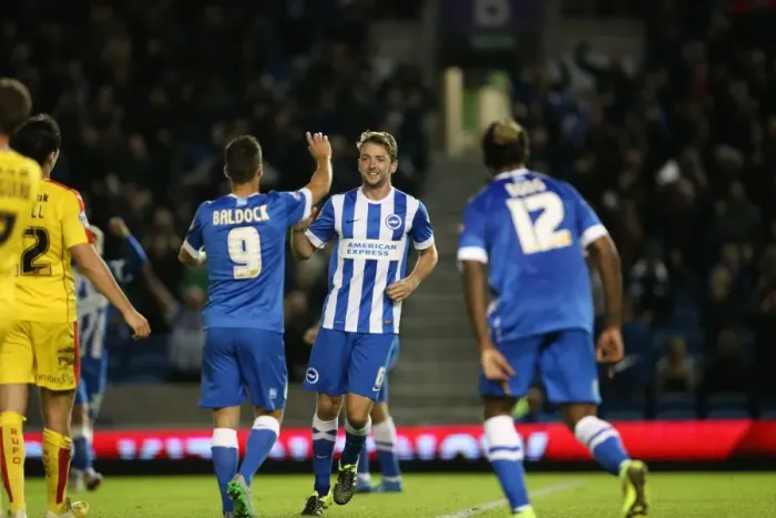 Framed Print : Brighton and Hove Albion vs Rotherham United: Sky Bet Championship Showdown at American Express Community Stadium (September 15, 2015) Framed Print : Brighton and Hove Albion vs Rotherham United: Sky Bet Championship Showdown at American Express Community Stadium (September 15, 2015)