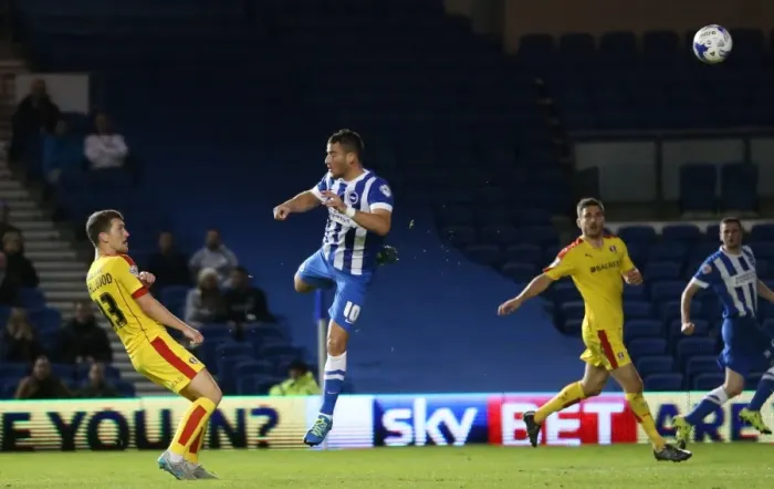 Framed Print : Brighton and Hove Albion vs Rotherham United: Sky Bet Championship Showdown at American Express Community Stadium (September 15, 2015) Framed Print : Brighton and Hove Albion vs Rotherham United: Sky Bet Championship Showdown at American Express Community Stadium (September 15, 2015)