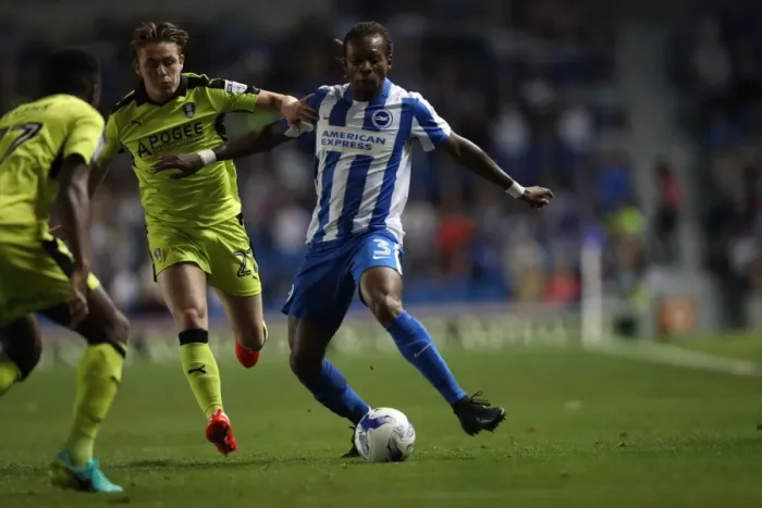 Framed Print : Brighton and Hove Albion vs Rotherham United: EFL Sky Bet Championship Showdown at American Express Community Stadium (August 16, 2016)