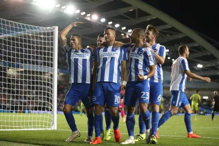 Framed Print : Brighton and Hove Albion vs Rotherham United: Sky Bet Championship Clash (August 16, 2016) Framed Print : Brighton and Hove Albion vs Rotherham United: Sky Bet Championship Clash (August 16, 2016)