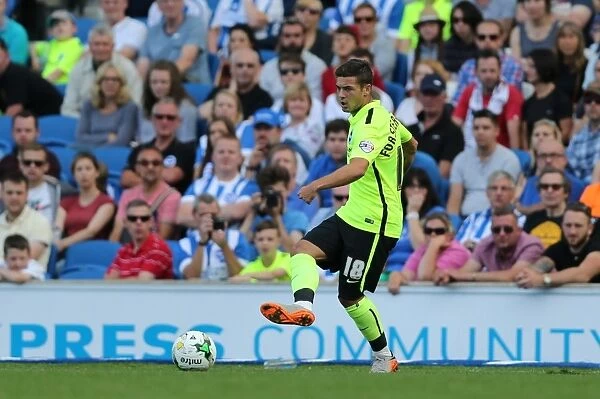 Brighton & Hove Albion vs Sevilla FC: Jake Forster-Caskey in Action at the American Express Community Stadium (August 2015)