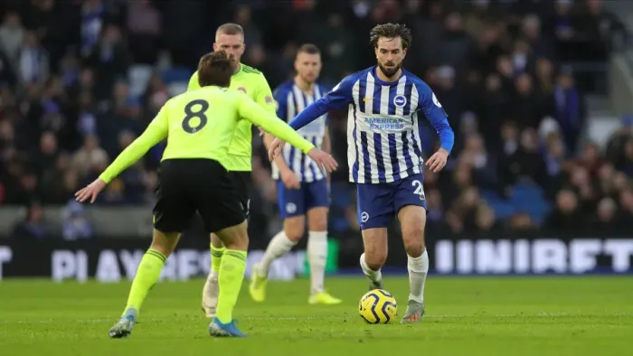 Framed Print : Brighton and Hove Albion vs Sheffield United: Premier League Battle at American Express Community Stadium (12.21.19) Framed Print : Brighton and Hove Albion vs Sheffield United: Premier League Battle at American Express Community Stadium (12.21.19)