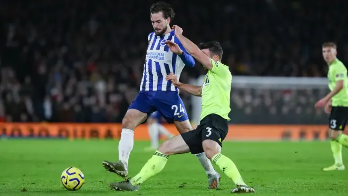 Framed Print : Brighton and Hove Albion vs Sheffield United: Premier League Battle at American Express Community Stadium (21DEC19) Framed Print : Brighton and Hove Albion vs Sheffield United: Premier League Battle at American Express Community Stadium (21DEC19)