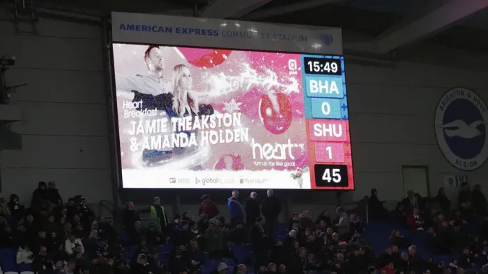 Framed Print : Brighton and Hove Albion vs Sheffield United: Premier League Battle at American Express Community Stadium (21DEC19) Framed Print : Brighton and Hove Albion vs Sheffield United: Premier League Battle at American Express Community Stadium (21DEC19)