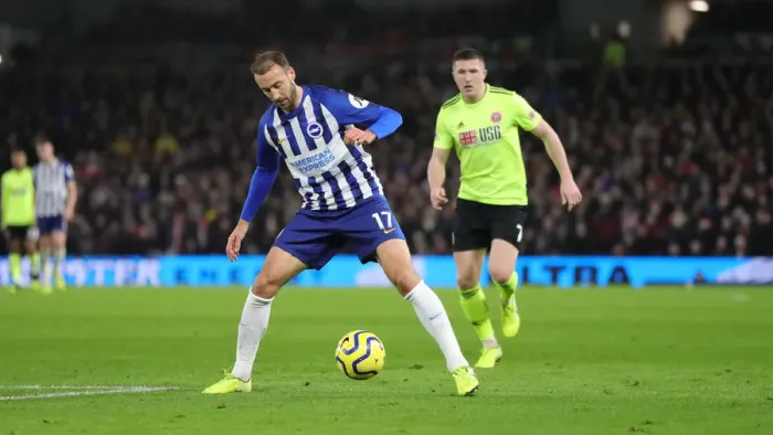 Framed Print : Brighton and Hove Albion vs Sheffield United: Premier League Battle at American Express Community Stadium (21DEC19) Framed Print : Brighton and Hove Albion vs Sheffield United: Premier League Battle at American Express Community Stadium (21DEC19)