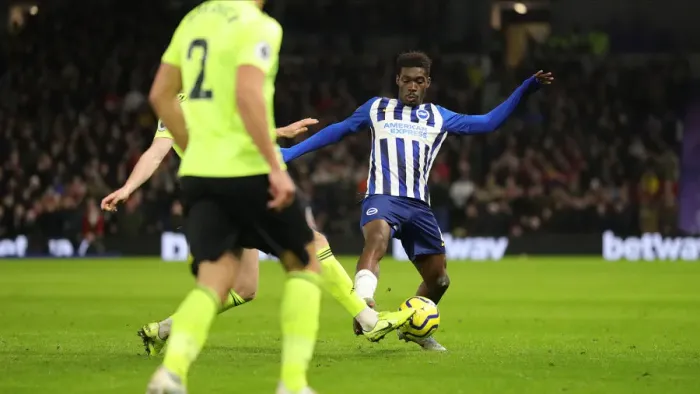 Framed Print : Brighton and Hove Albion vs Sheffield United: Premier League Battle at American Express Community Stadium (12.21.19)