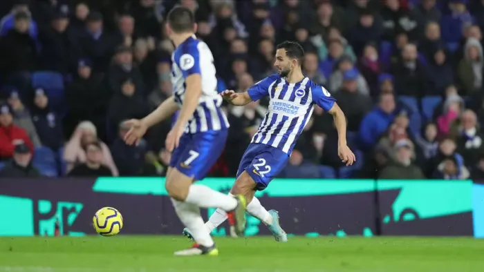 Framed Print : Brighton and Hove Albion vs Sheffield United: Premier League Battle at American Express Community Stadium (21DEC19) Framed Print : Brighton and Hove Albion vs Sheffield United: Premier League Battle at American Express Community Stadium (21DEC19)