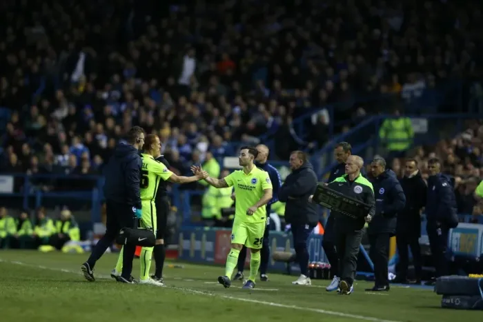 Framed Print : Brighton and Hove Albion vs Sheffield Wednesday: Sky Bet Championship Play-Off Showdown at Hillsborough (May 2016) Framed Print : Brighton and Hove Albion vs Sheffield Wednesday: Sky Bet Championship Play-Off Showdown at Hillsborough (May 2016)