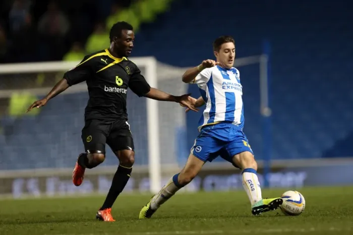 Framed Print : Brighton & Hove Albion vs. Sheffield Wednesday (2013-10-01) - Home Game from the 2013-14 Season Framed Print : Brighton & Hove Albion vs. Sheffield Wednesday (2013-10-01) - Home Game from the 2013-14 Season