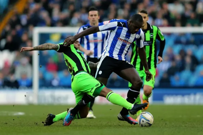Framed Print : Brighton & Hove Albion vs. Sheffield Wednesday (Away) - 02-02-2013: Season 2012-13 Framed Print : Brighton & Hove Albion vs. Sheffield Wednesday (Away) - 02-02-2013: Season 2012-13
