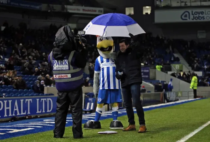 Framed Print : Brighton and Hove Albion vs. Sheffield Wednesday: A Championship Showdown (08.03.2016)