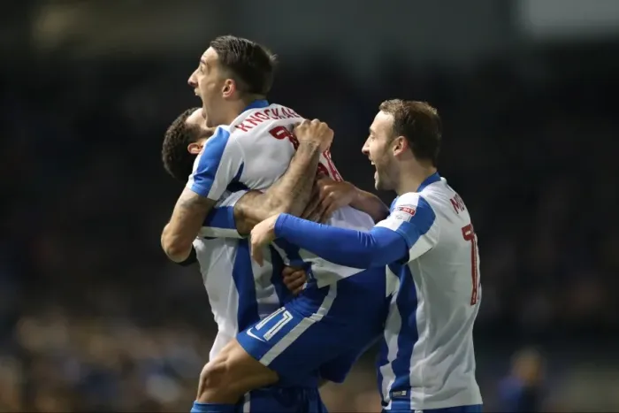 Framed Print : Brighton and Hove Albion vs. Sheffield Wednesday: A Championship Showdown (January 2017)