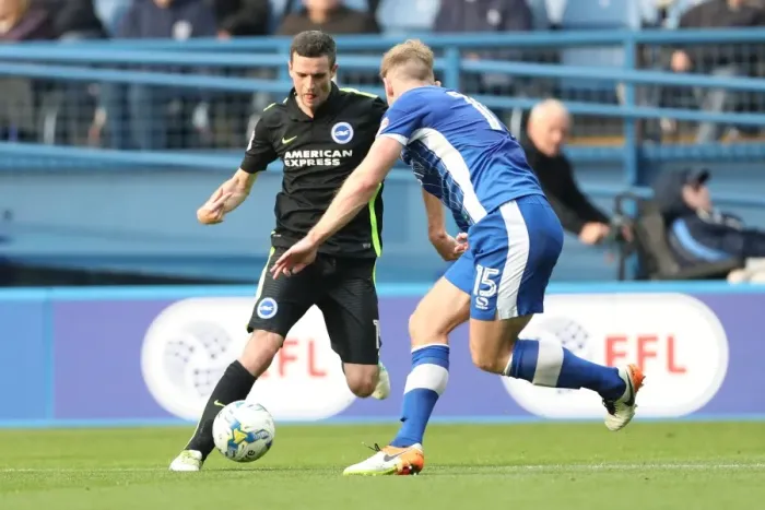 Framed Print : Brighton and Hove Albion vs Sheffield Wednesday: Sky Bet Championship Showdown at Hillsborough (10 / 01 / 2016) Framed Print : Brighton and Hove Albion vs Sheffield Wednesday: Sky Bet Championship Showdown at Hillsborough (10 / 01 / 2016)