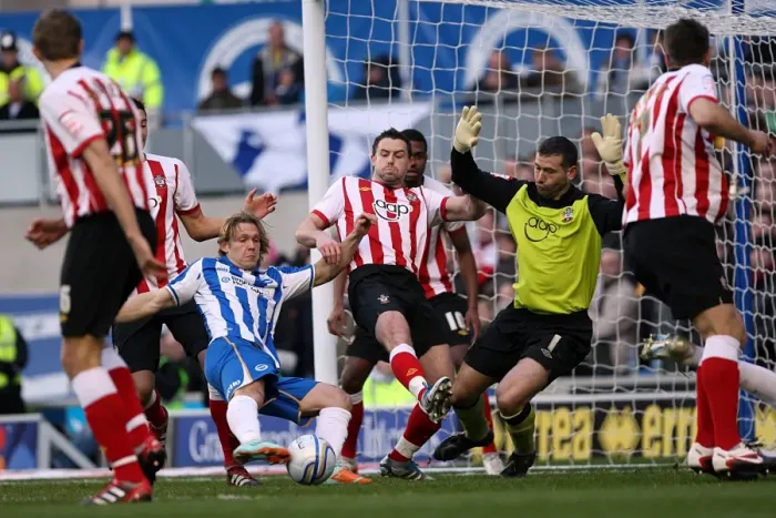 Framed Print : Brighton & Hove Albion vs. Southampton (02-01-12): A Glance at Our 2011-12 Home Season Framed Print : Brighton & Hove Albion vs. Southampton (02-01-12): A Glance at Our 2011-12 Home Season