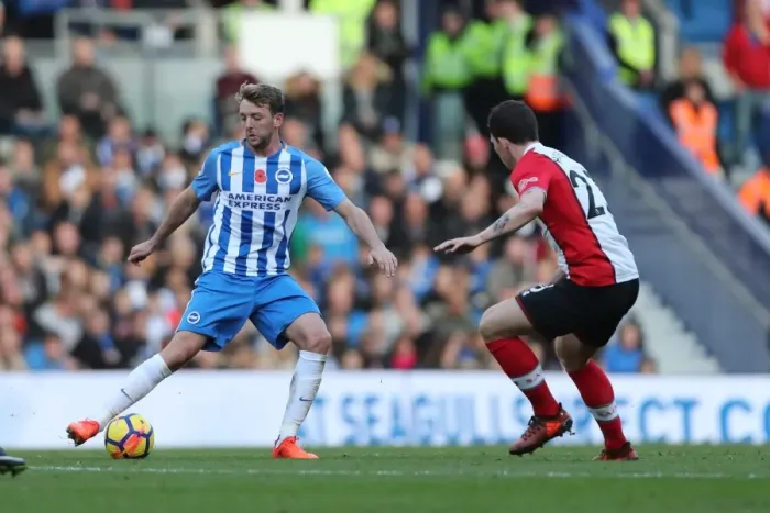Framed Print : Brighton and Hove Albion vs Southampton: A Premier League Showdown at American Express Community Stadium (29OCT17) Framed Print : Brighton and Hove Albion vs Southampton: A Premier League Showdown at American Express Community Stadium (29OCT17)