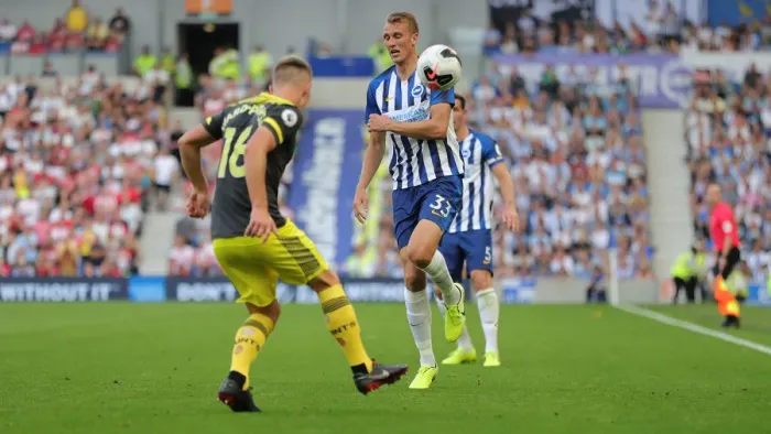 Framed Print : Brighton and Hove Albion vs Southampton: Premier League Showdown at American Express Community Stadium (24Aug19)