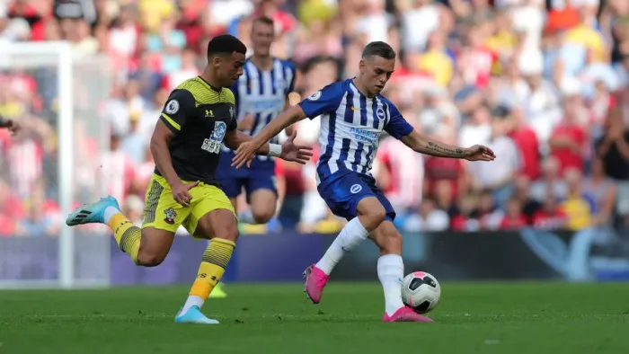 Framed Print : Brighton and Hove Albion vs Southampton: Premier League Showdown at American Express Community Stadium (24Aug19) Framed Print : Brighton and Hove Albion vs Southampton: Premier League Showdown at American Express Community Stadium (24Aug19)