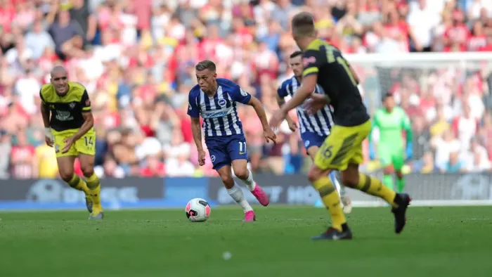 Framed Print : Brighton and Hove Albion vs Southampton: Premier League Showdown at American Express Community Stadium (24Aug19) Framed Print : Brighton and Hove Albion vs Southampton: Premier League Showdown at American Express Community Stadium (24Aug19)