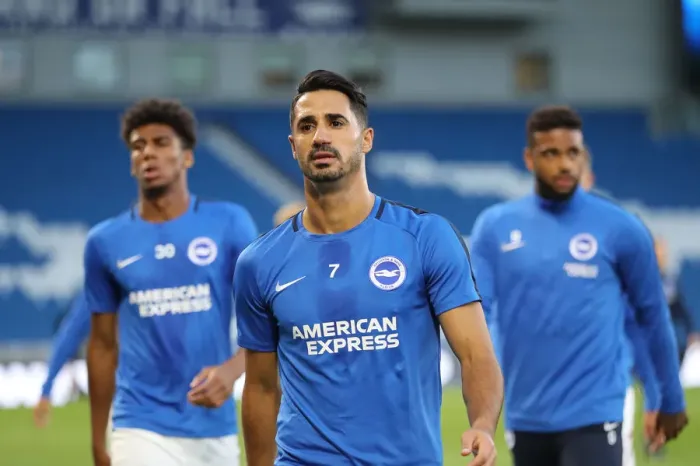 Framed Print : Brighton and Hove Albion vs. Southampton: Carabao Cup Showdown at American Express Community Stadium (28.08.18) Framed Print : Brighton and Hove Albion vs. Southampton: Carabao Cup Showdown at American Express Community Stadium (28.08.18)