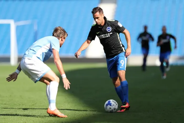 Framed Print : Brighton & Hove Albion vs. S.S. Lazio: Pre-Season Clash at American Express Community Stadium (July 2016) Framed Print : Brighton & Hove Albion vs. S.S. Lazio: Pre-Season Clash at American Express Community Stadium (July 2016)