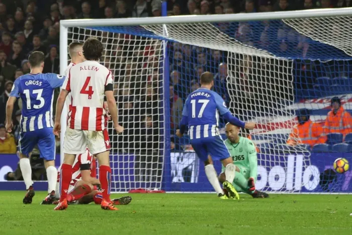 Framed Print : Brighton and Hove Albion vs Stoke City: Premier League Showdown at American Express Community Stadium (November 2017) Framed Print : Brighton and Hove Albion vs Stoke City: Premier League Showdown at American Express Community Stadium (November 2017)
