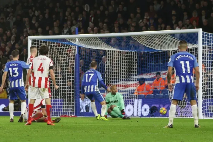 Framed Print : Brighton and Hove Albion vs Stoke City: Premier League Showdown at American Express Community Stadium (November 2017) Framed Print : Brighton and Hove Albion vs Stoke City: Premier League Showdown at American Express Community Stadium (November 2017)