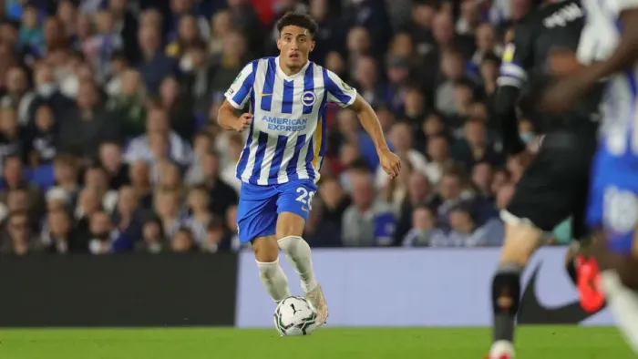Framed Print : Brighton & Hove Albion vs Swansea City: Carabao Cup Clash at American Express Community Stadium (Sept 22, 2021)