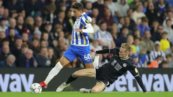 Framed Print : Brighton and Hove Albion vs Swansea City: Carabao Cup Clash at American Express Community Stadium (September 22, 2021) Framed Print : Brighton and Hove Albion vs Swansea City: Carabao Cup Clash at American Express Community Stadium (September 22, 2021)