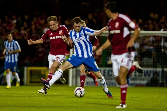Framed Print : Brighton & Hove Albion vs Swindon Town (FA Cup, 14-08-2012): Away Game Highlights, Season 2012-13 Framed Print : Brighton & Hove Albion vs Swindon Town (FA Cup, 14-08-2012): Away Game Highlights, Season 2012-13