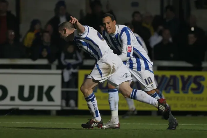 Framed Print : Brighton & Hove Albion vs. Torquay United (FA Cup, 2009-10): Away Game Framed Print : Brighton & Hove Albion vs. Torquay United (FA Cup, 2009-10): Away Game