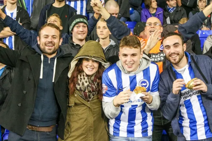 Framed Print : Brighton & Hove Albion vs. Tottenham Hotspur: 2014-15 Away Game Framed Print : Brighton & Hove Albion vs. Tottenham Hotspur: 2014-15 Away Game