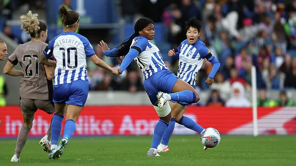 Brighton & Hove Albion vs. Tottenham Hotspur Women: A Premier League Showdown at Amex Stadium (15OCT23)