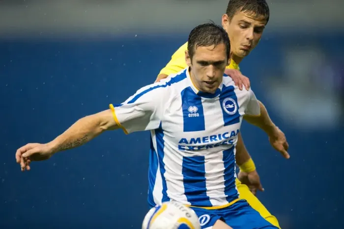Framed Print : Brighton & Hove Albion vs Villarreal: Andrew Crofts in Action, Amex Stadium (July 27, 2013) Framed Print : Brighton & Hove Albion vs Villarreal: Andrew Crofts in Action, Amex Stadium (July 27, 2013)